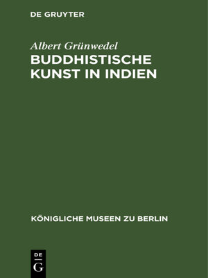 cover image of Buddhistische Kunst in Indien